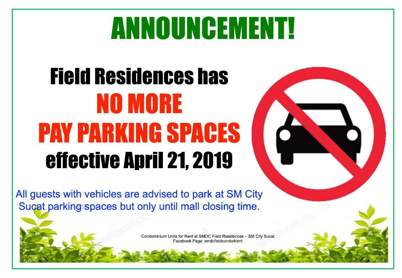 מנילה Smdc Field Residences - Sm Sucat מראה חיצוני תמונה